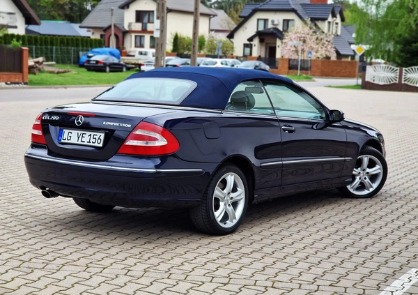 Mercedes-Benz CLK cena 28900 przebieg: 147000, rok produkcji 2005 z Gościno małe 742